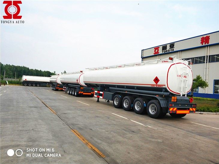 Treler Tangki Bahan Api 4 Gandar