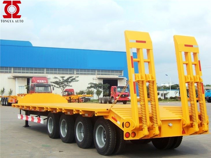 Treler Semi Katil Rendah 4axles