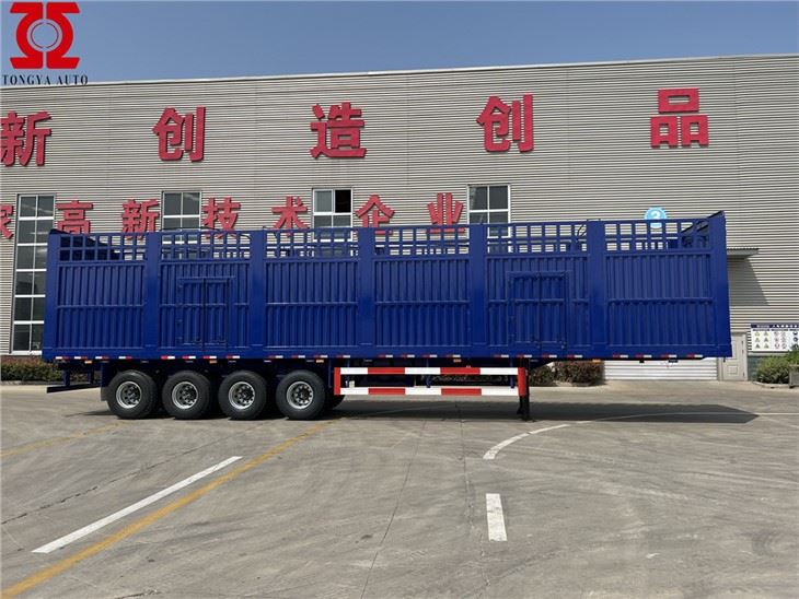 Treler Semi Pancang 4axles
