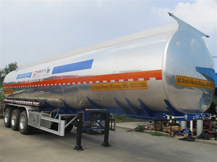 Pengeluar Treler Tangki Bahan Api Aluminium 50000liter China