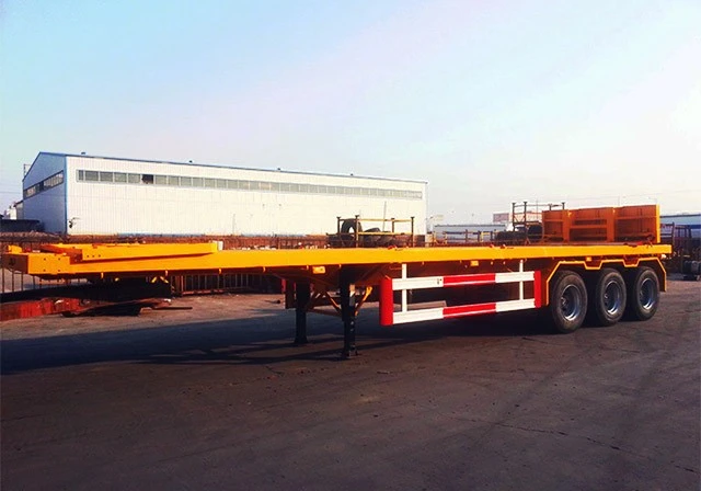 Treler Traktor Flatbed Jualan Panas China Dengan Kualiti Tahan Lama