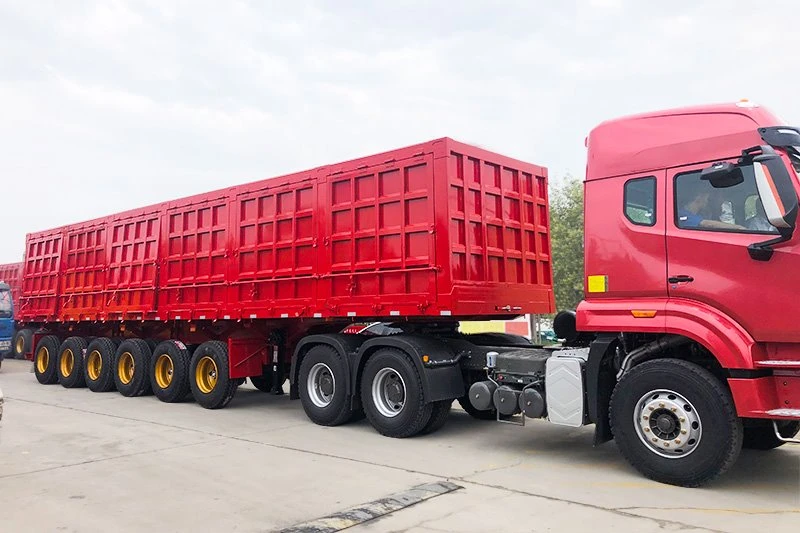 Treler Side Tipper Untuk Dijual
