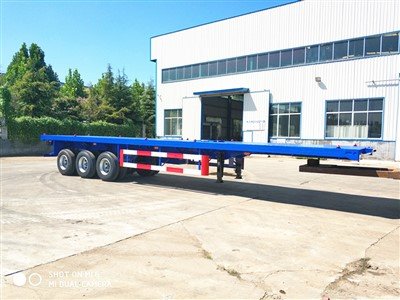Treler Lori Katil Rata Kontena 40 kaki