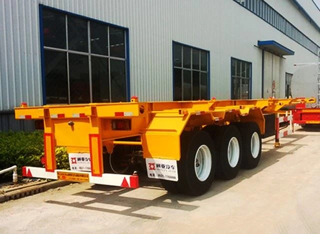 Pengilang China TONGYA 3 Axle Container Chassis