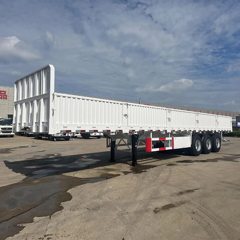 Treler separuh dinding 3axles