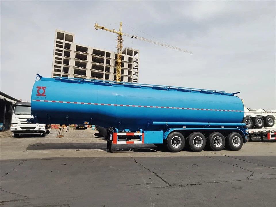 Jualan harga rendah stok 55m3 Tanker Minyak Semi Treler