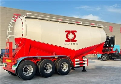 40t pukal cenemnt tangki treler separa dengan diesel