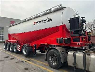 Treler Semi Tangki Simen Pukal 5 Gandar 66 Liter