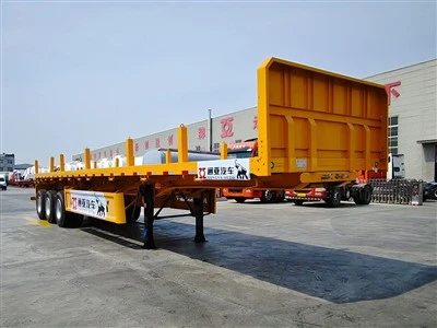 Side Dump Flatbed Trailer